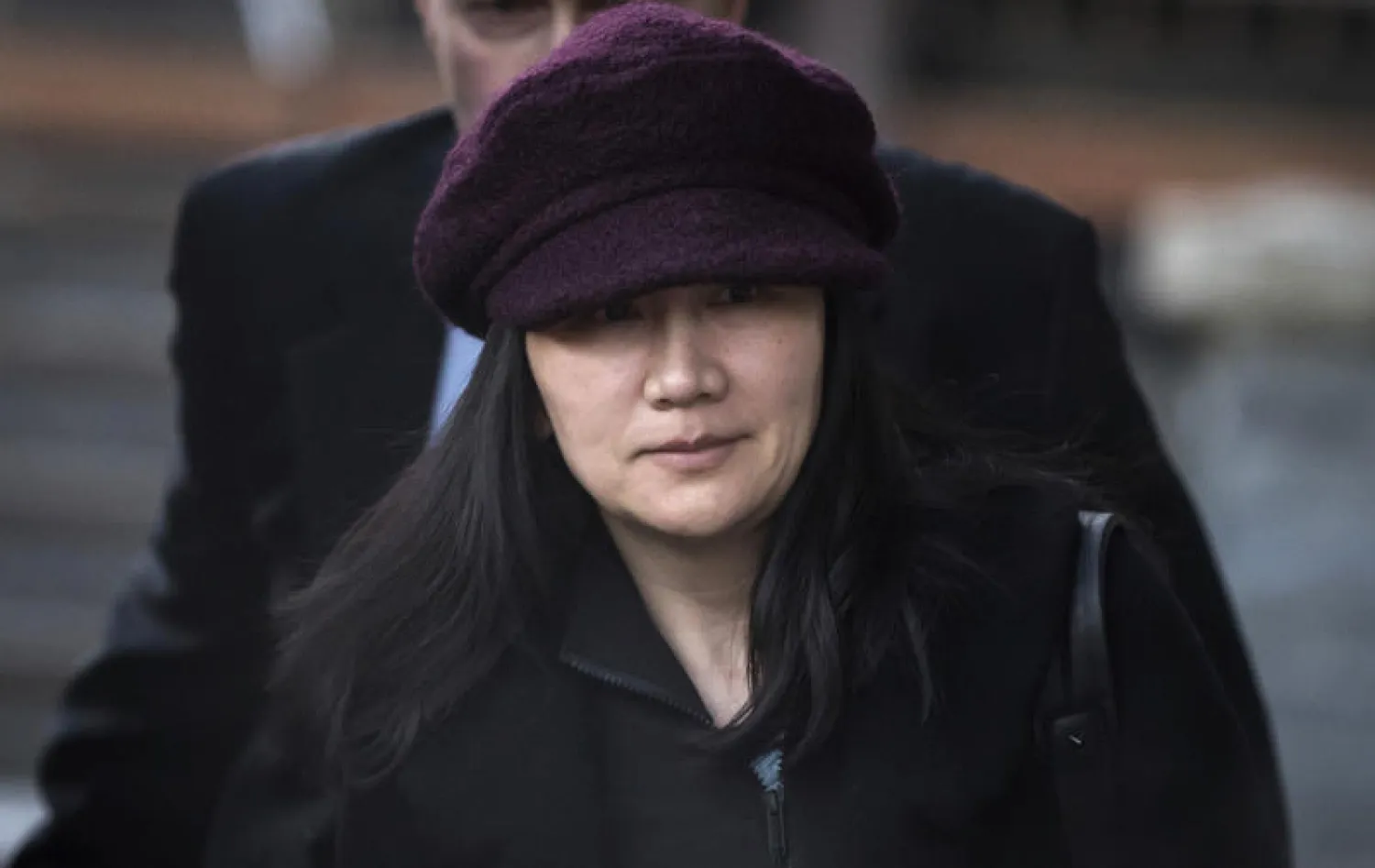 المديرة المالية لمجموعة هواوي الصينية مينغ وانتشو (أرشيف - أ.ب)