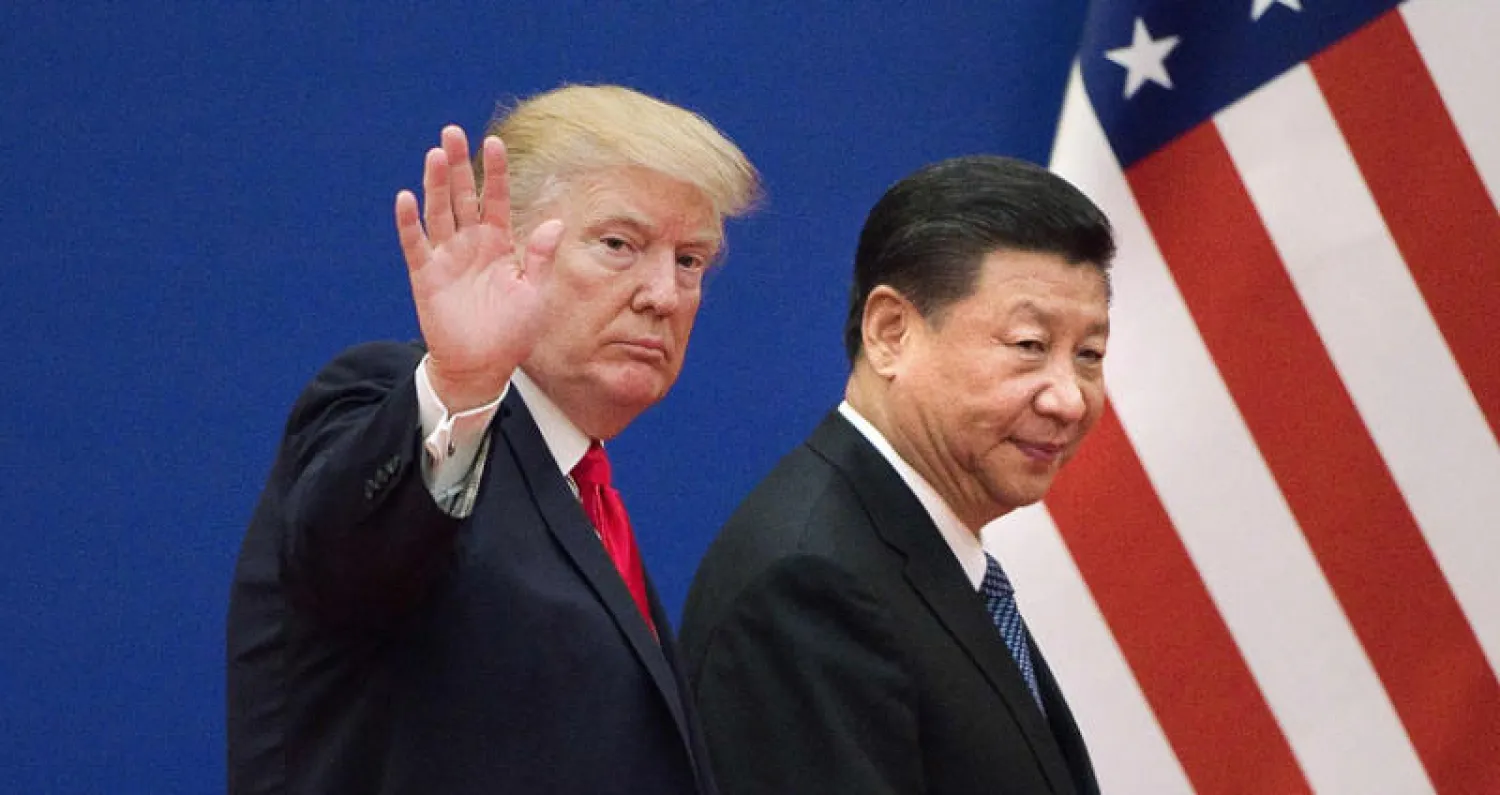 الرئيسان الصيني والأميركي في بكين في صورة أرشيفية تعود إلى 2017 (أ.ف.ب)