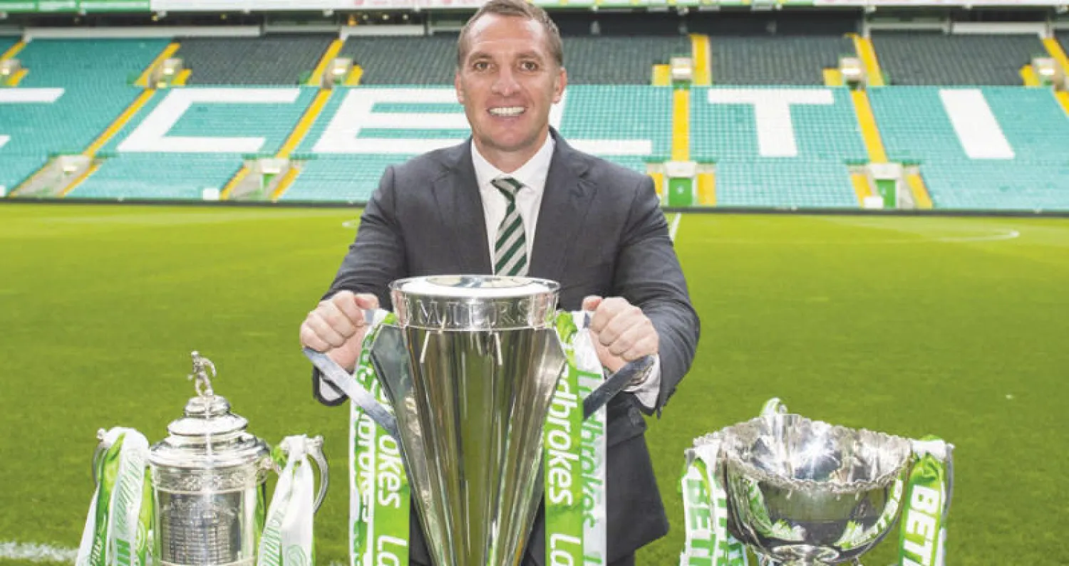 رودجرز هيمن على كل البطولات الاسكوتلندية مع سلتيك