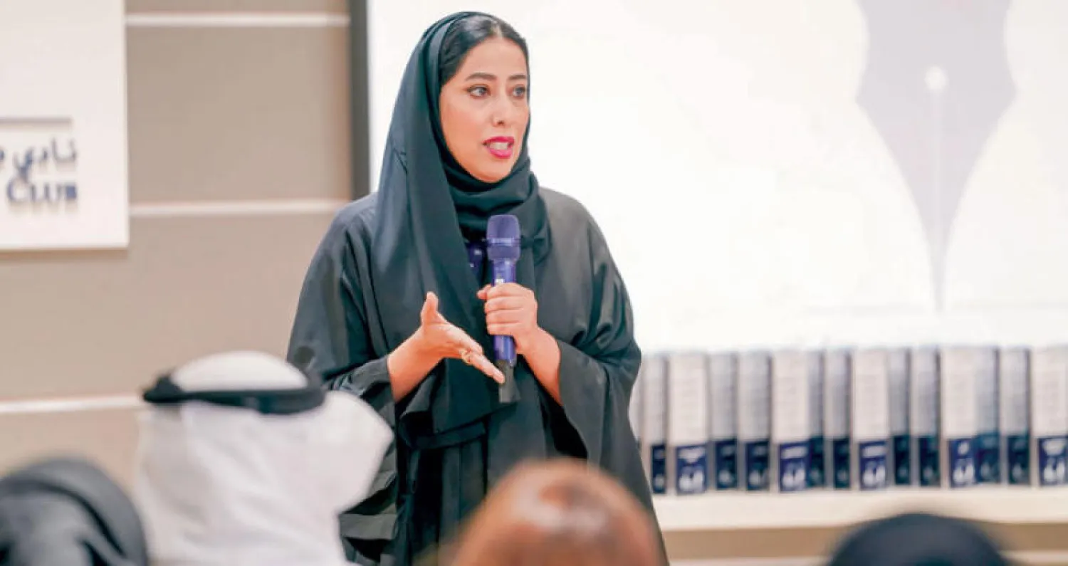 رئيسة نادي دبي للصحافة