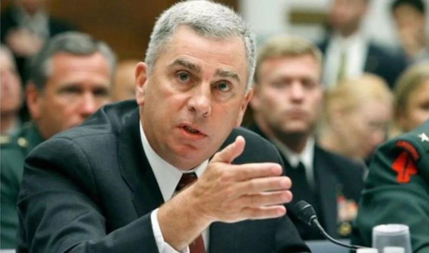 الجنرال جون أبي زيد مرشح الرئيس الأميركي لمنصب السفير في الرياض (غيتي)