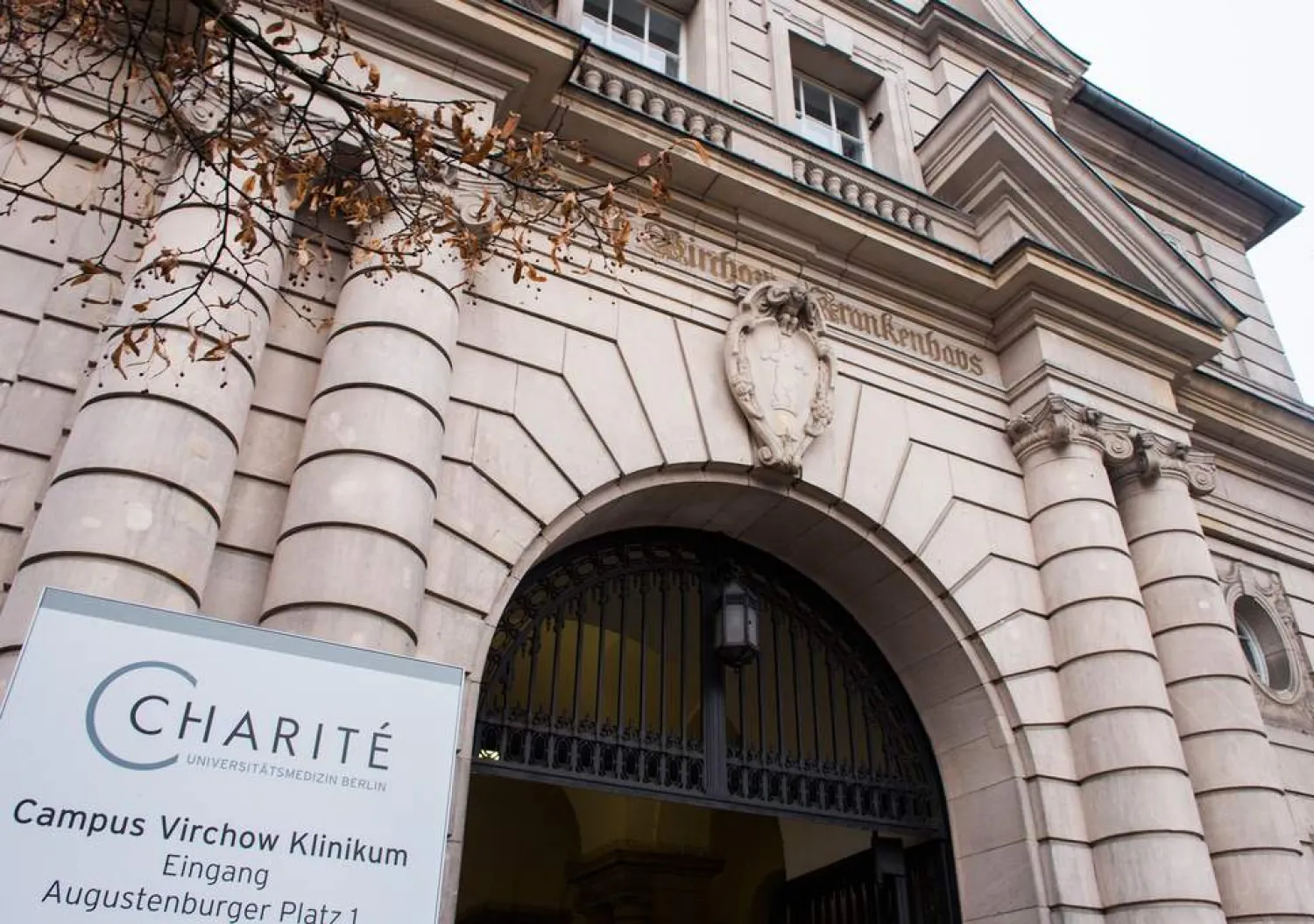 The Virchow campus of the Charite hospital in Berlin ( Thomas Peter/Reuters )