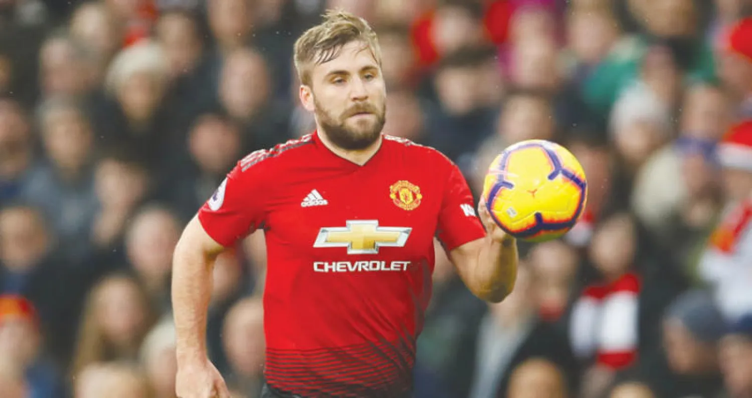 لوك شو (يسار) أظهر تطورا ملموسا تحت قيادة سولسكاير (رويترز)