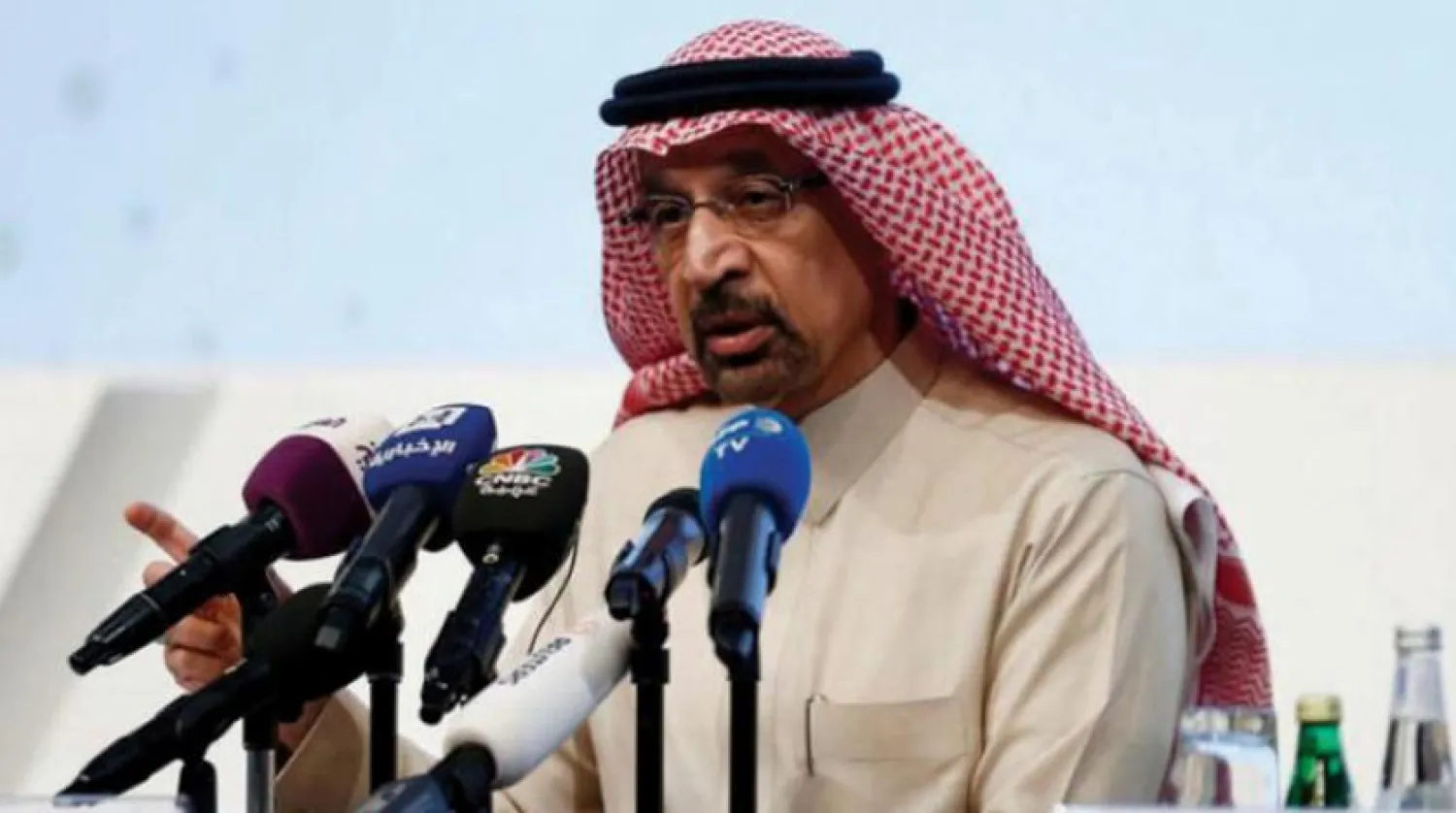 Falih hopes the oil market will be balanced by April (Reuters)