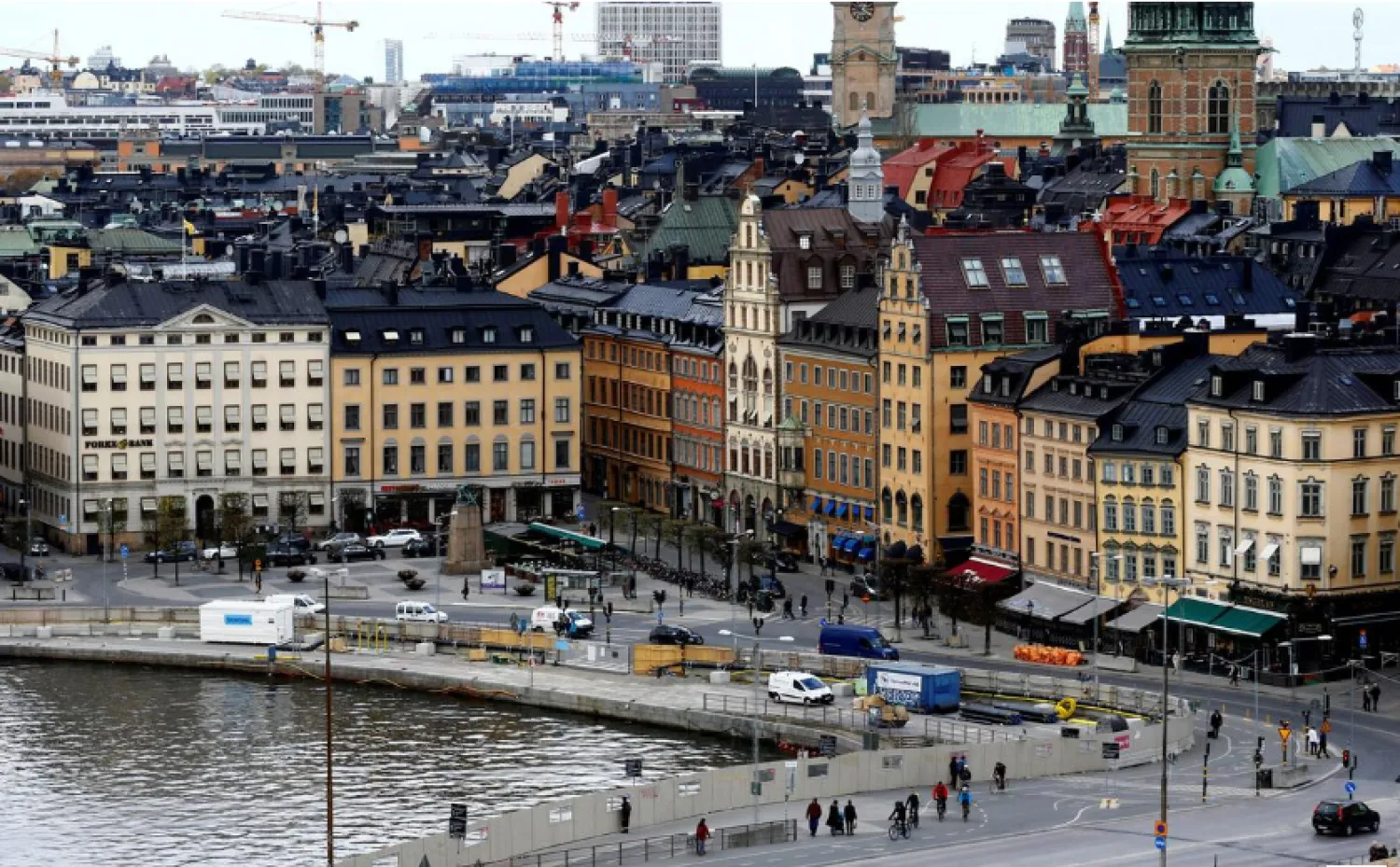 FILE PHOTO: A general view of Gamla Stan, the old town of Stockholm, Sweden, May 8, 2017. REUTERS/Ints Kalnins/File Photo