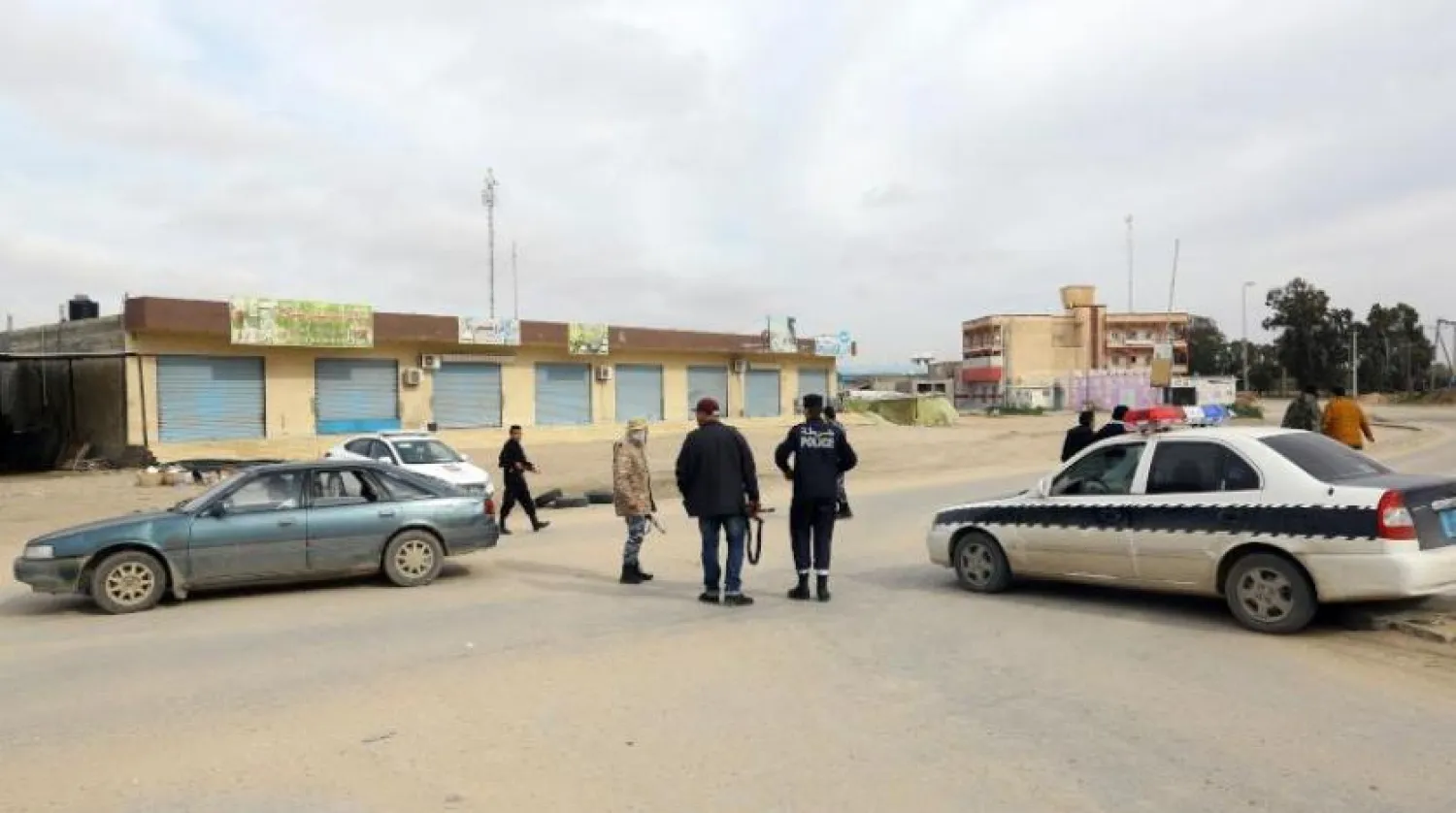 Libya’nın başkentindeki güvenlik güçleri ( Arşiv-AFP)