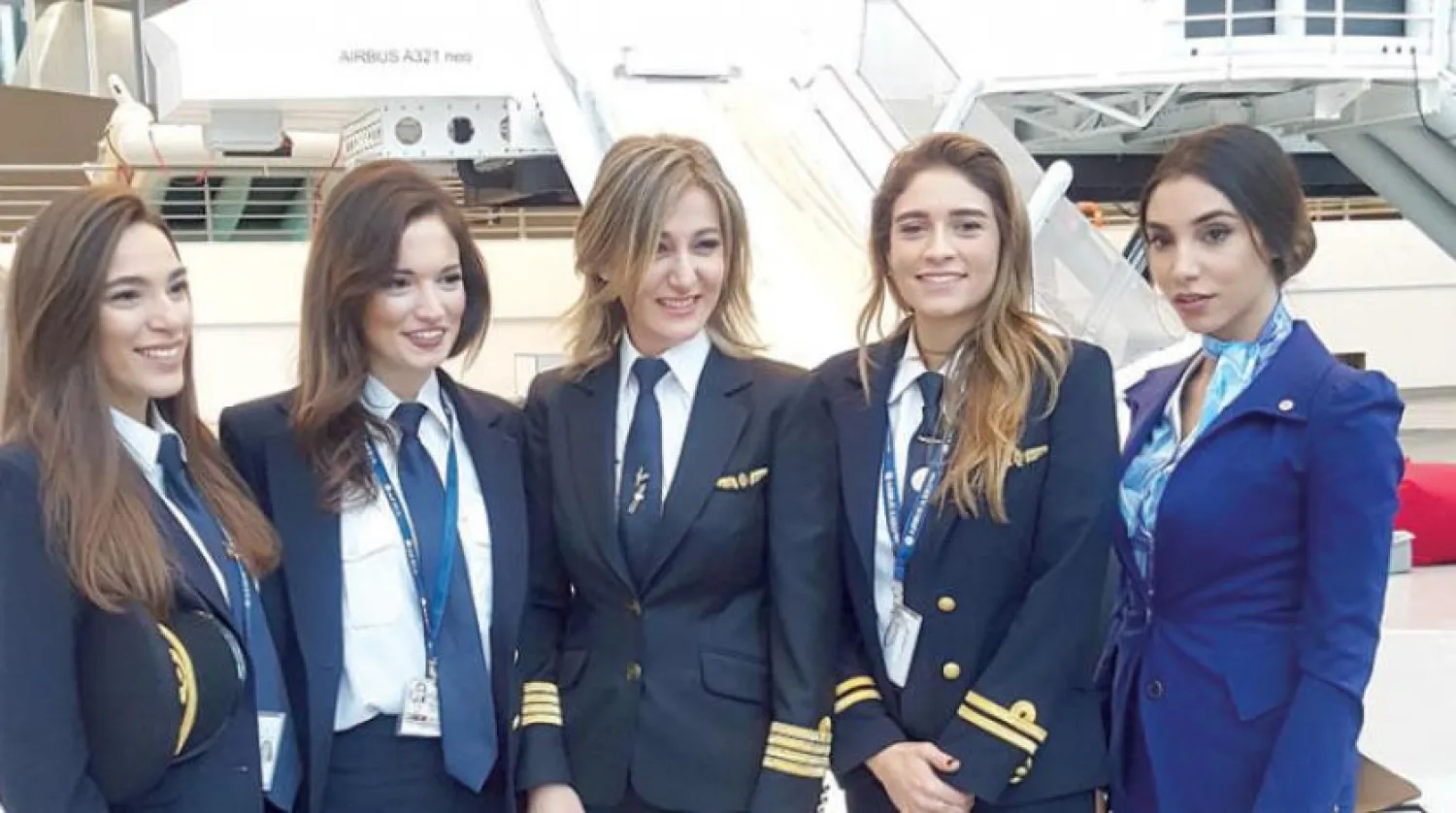 ​پرواز ۵ زن لبنانی در رؤیای خلبانی