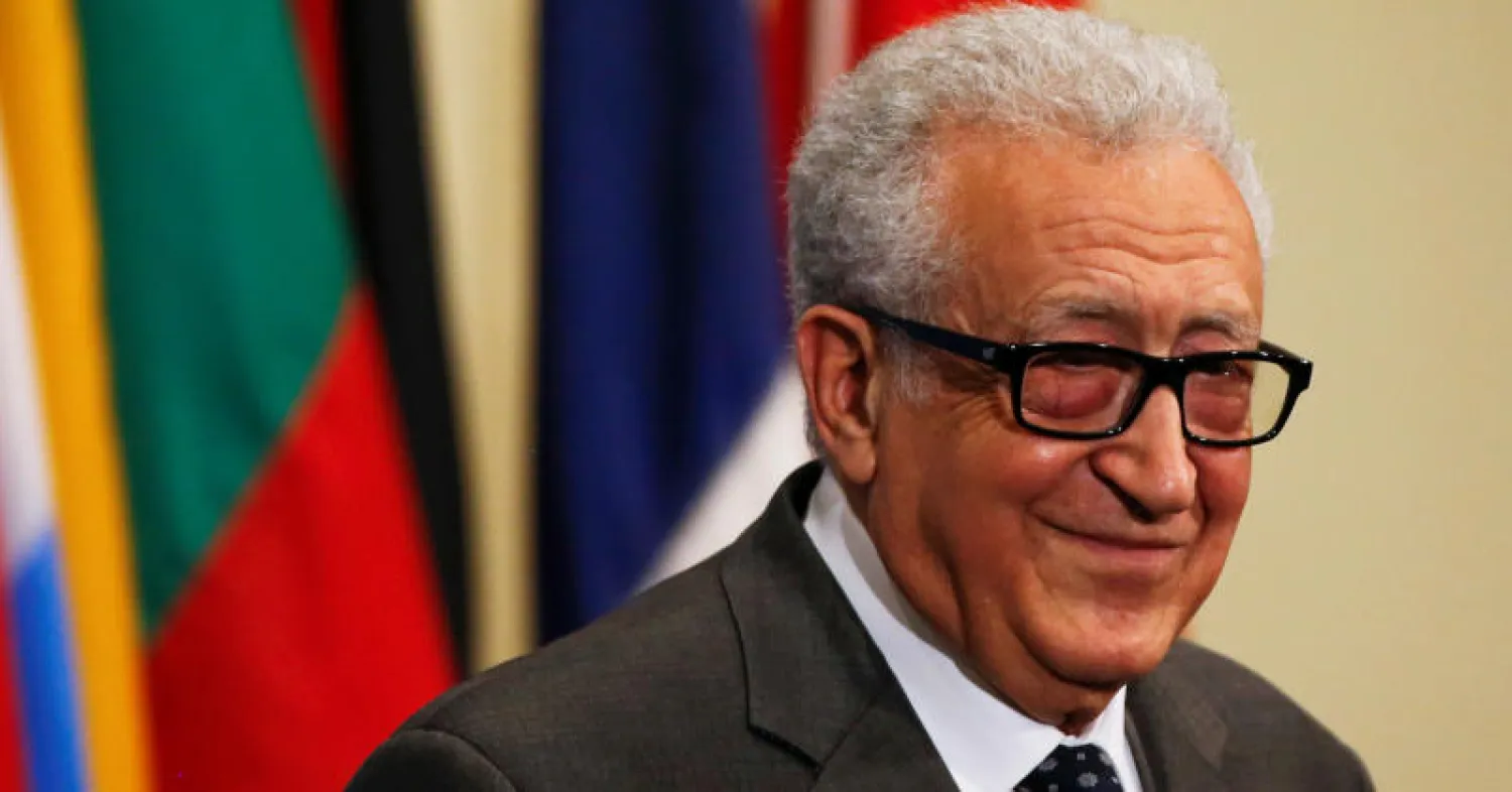 الدبلوماسي الجزائري الأخضر الإبراهيمي (رويترز)