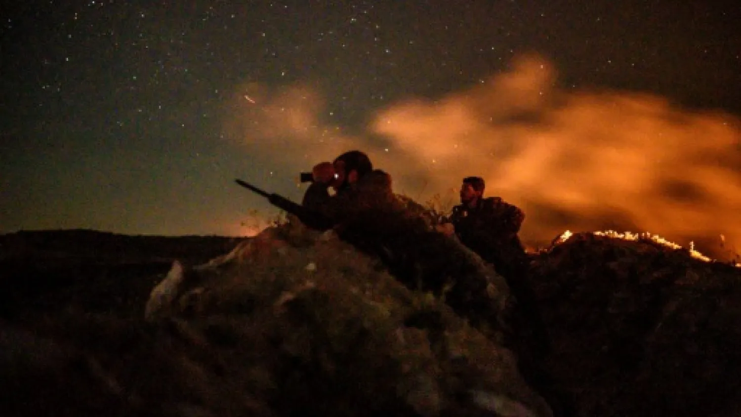 The Syrian Democratic Forces launched their final offensive against ISIS militants in the village of Baghouz in early February | AFP