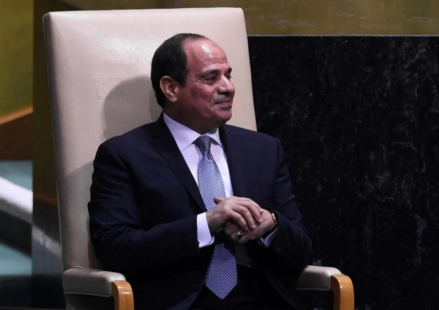 Egyptian President Abdul Fattah al-Sisi. (AFP)