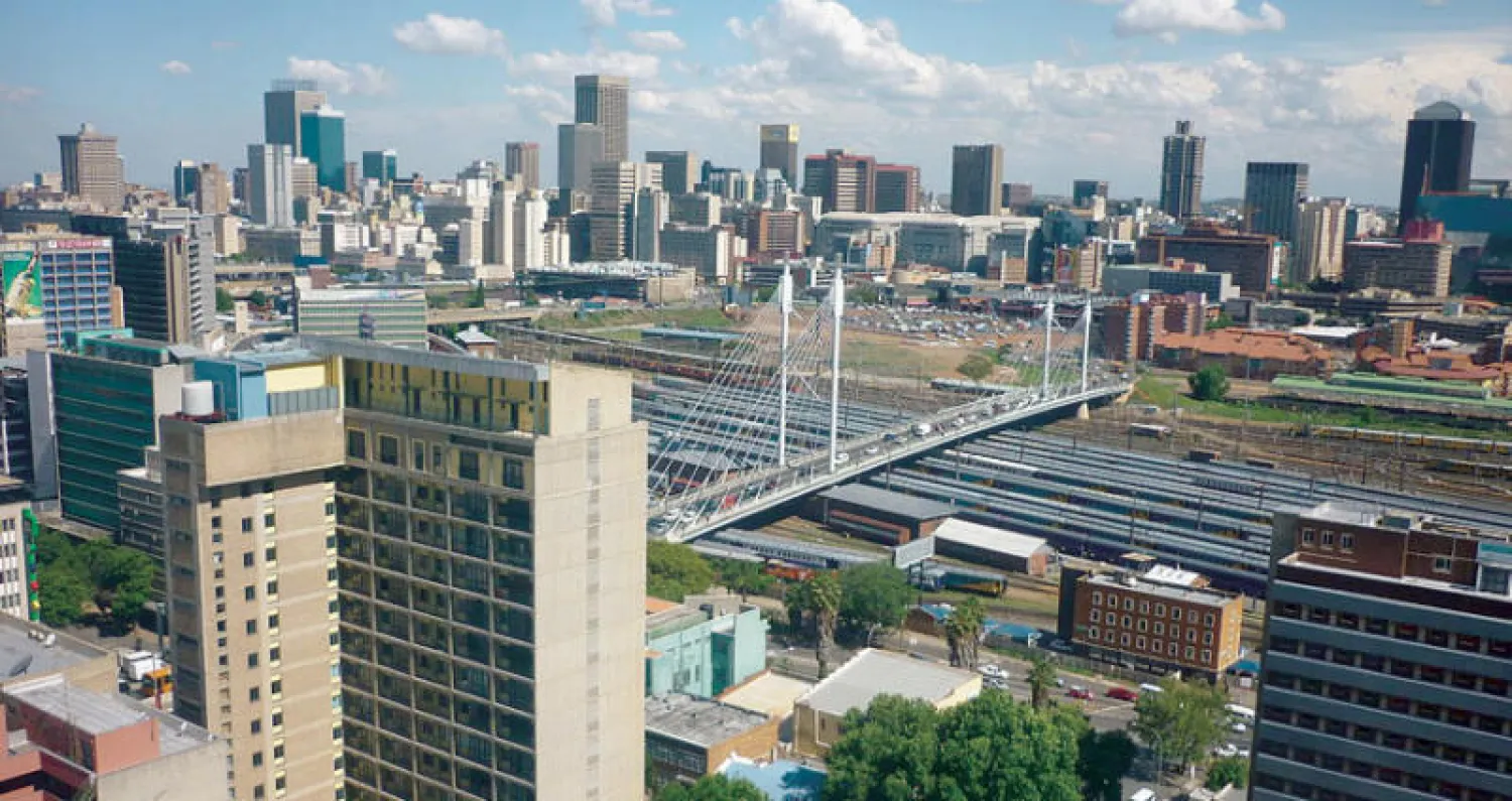 تغيير البصمة الحضرية لمدينة جوهانسبيرغ