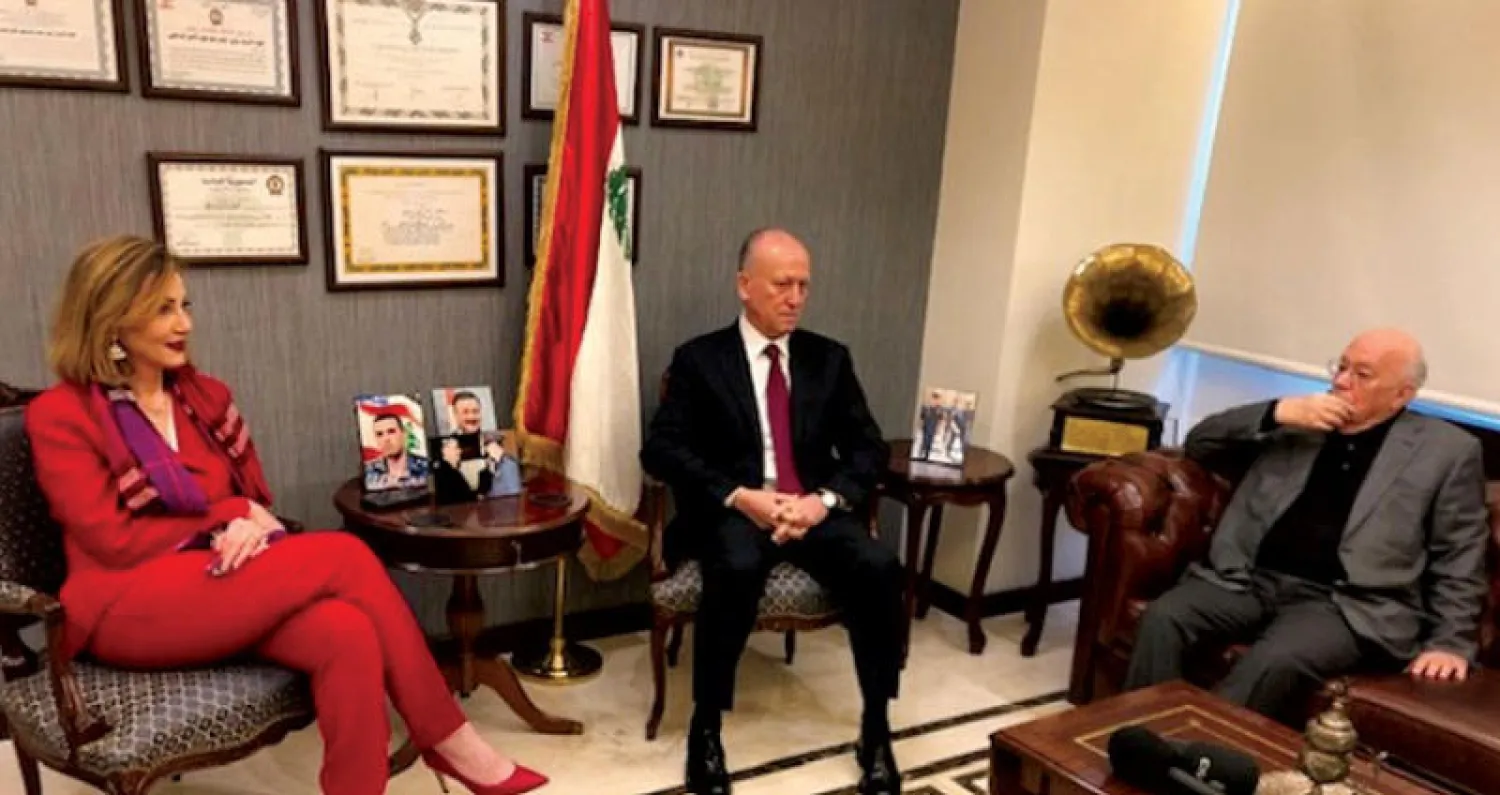 ريفي مستقبلاً جمالي والوزير السابق درباس