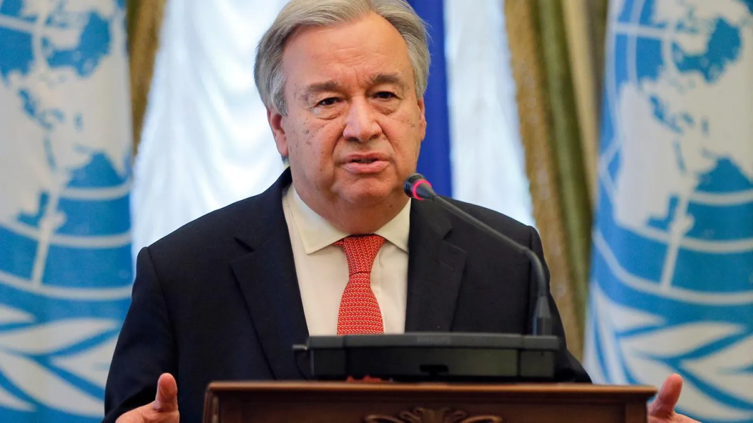 UN Secretary-General Antonio Guterres. (AP)