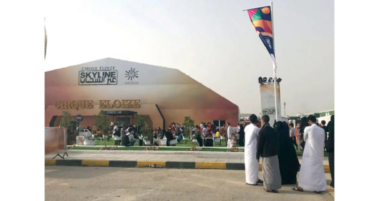 سيرك إيلواز يطير من مونتريال إلى الدمام (الشرق الأوسط)