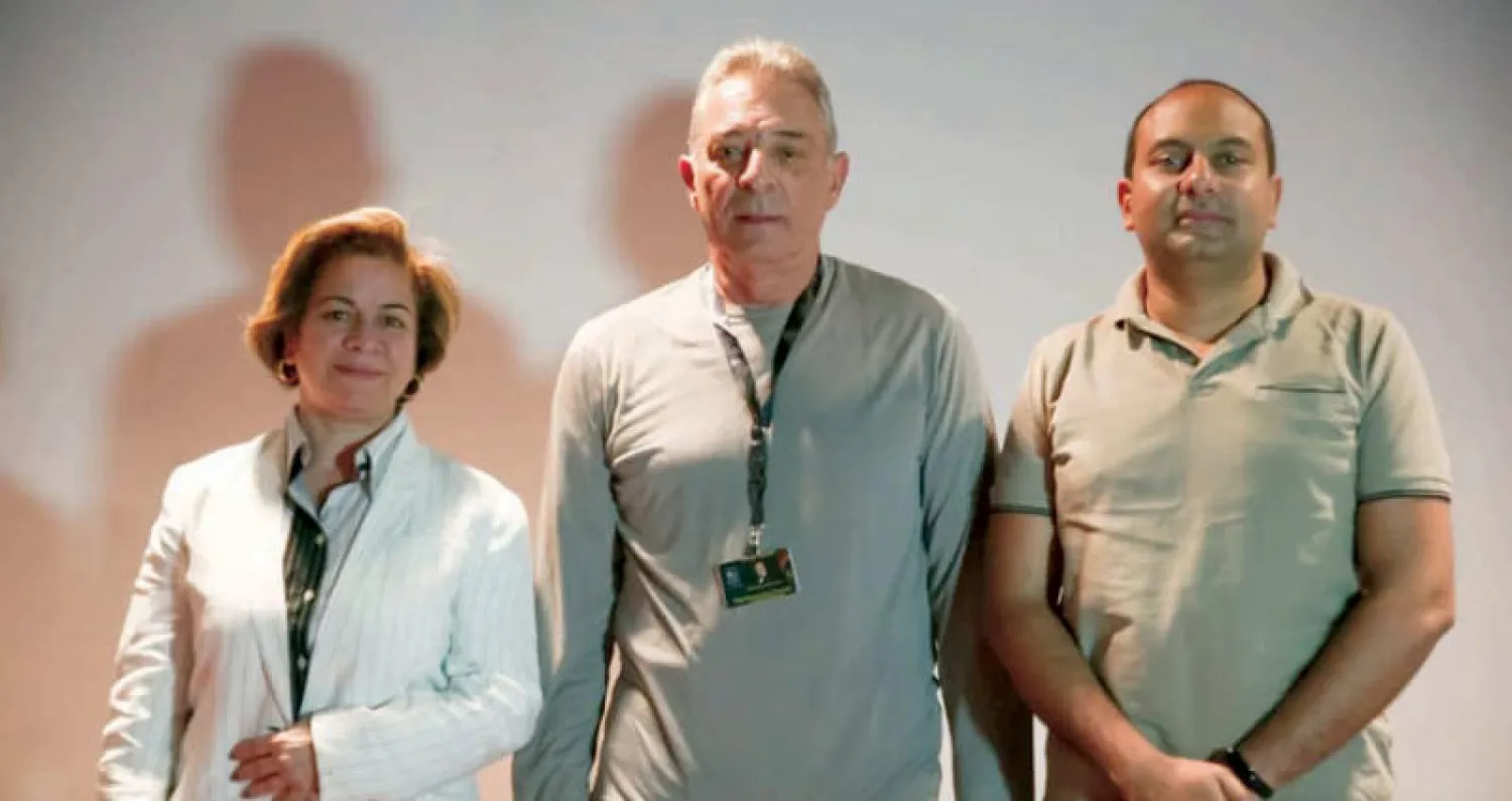 الفنان المصري محمود حميدة خلال ندوته أمس في بالأقصر