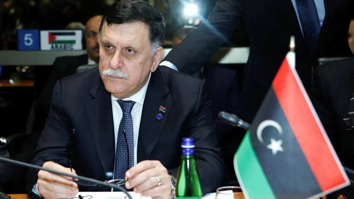 Libyan Government of National Accord chief Fayez al-Sarraj. (Reuters)