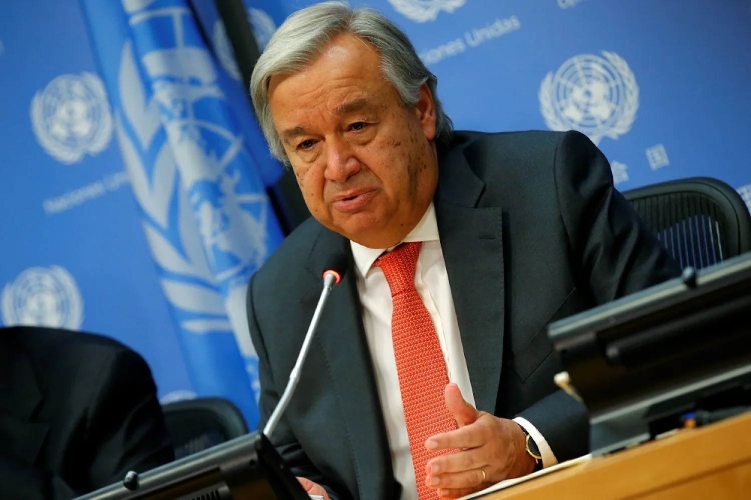 United Nations Secretary-General Antonio Guterres. (Reuters)
