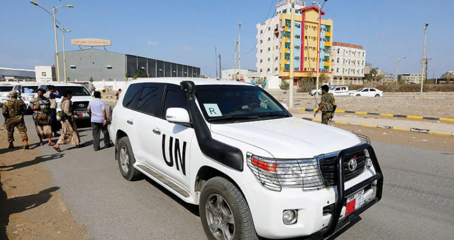 جانب من زيارة أممية للحديدة في شهر فبراير الماضي (رويترز)