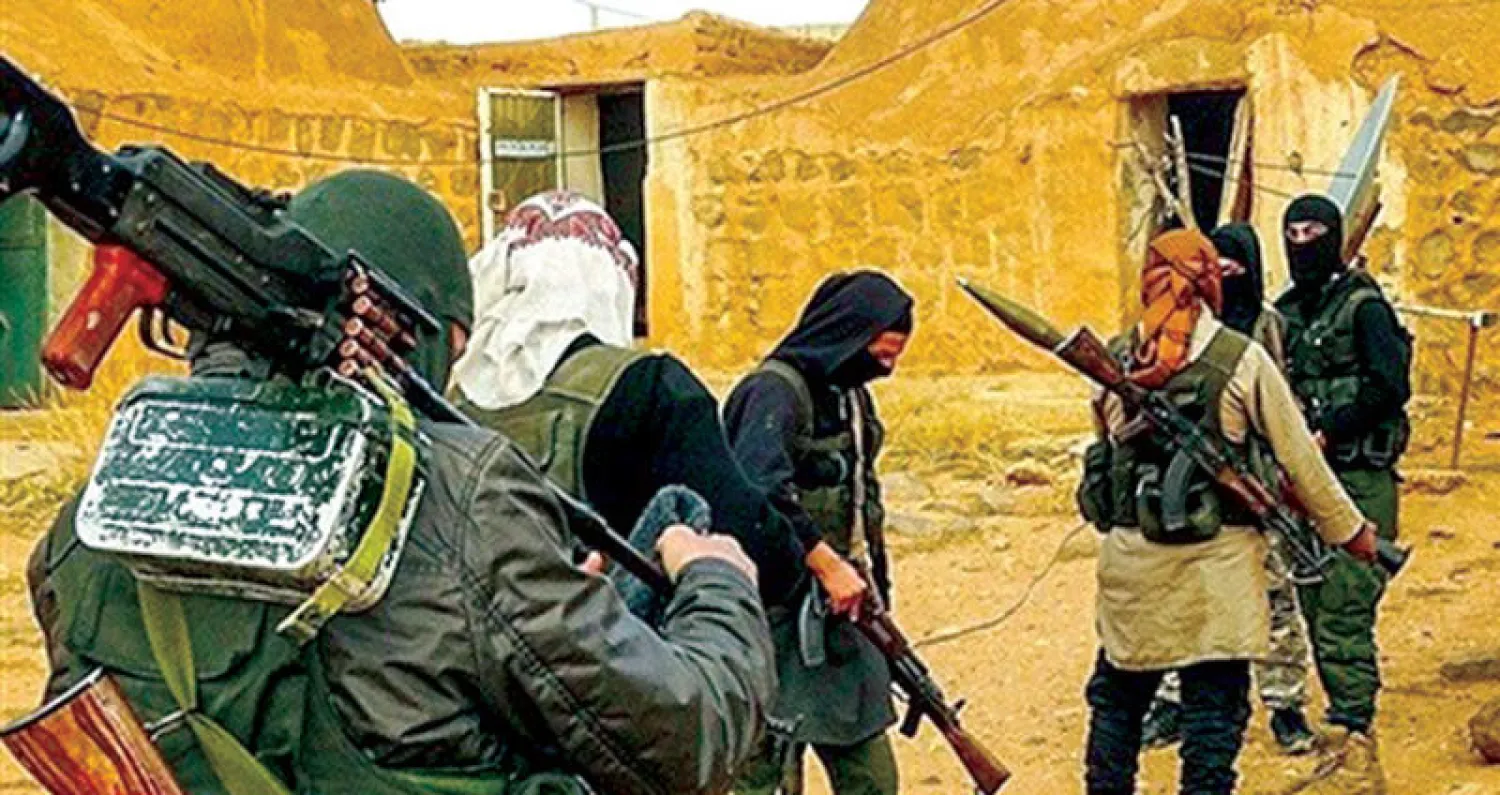مقاتلون من «حراس الدين» في سوريا (الشرق الأوسط)