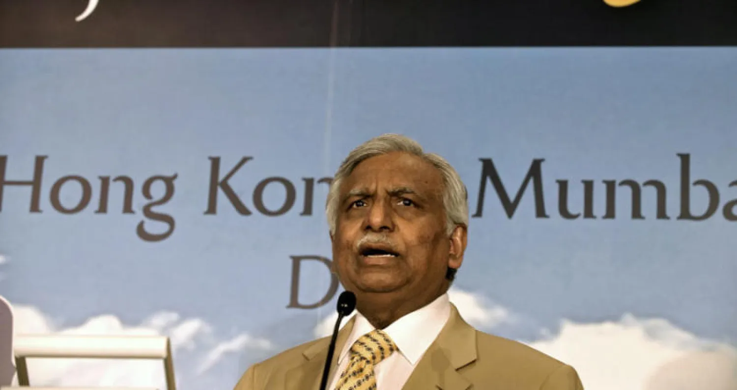 أعلنت «جت إيرويز» الهندية أمس عن تنحي رئيس مجلس إدارتها ناريش غويال بعد أزمة كادت تطيح بالشركة (أ.ف.ب)