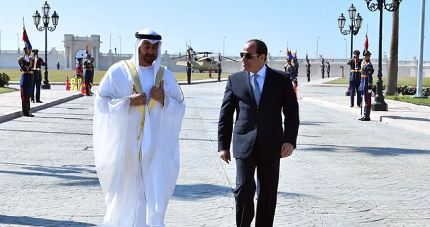 السيسي يطلع محمد بن زايد على أحدث المدن المصرية