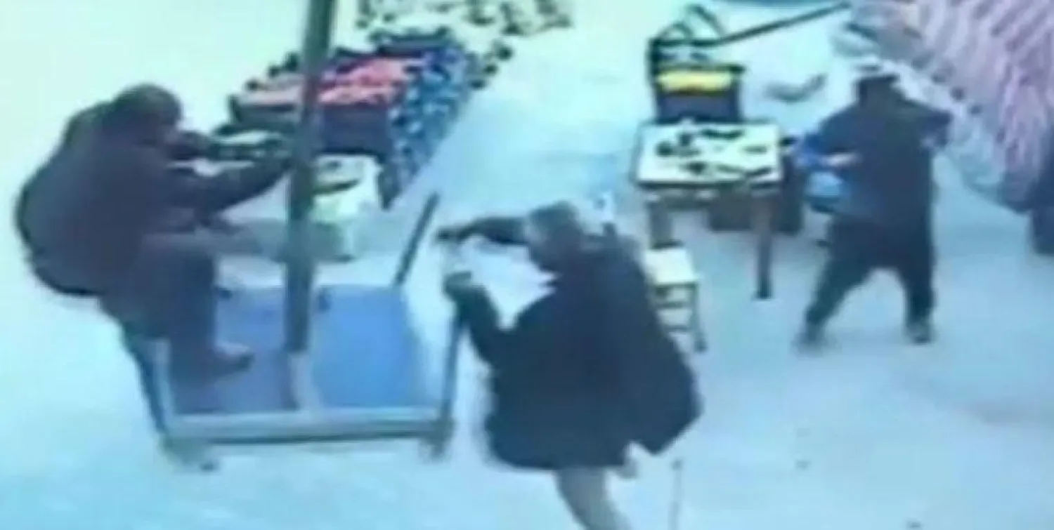 صورة مقتبسة من الفيديو المنتشر على وسائل التواصل الاجتماعي