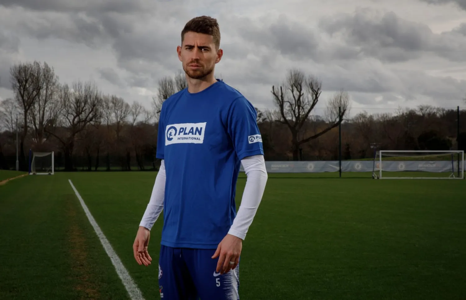  Jorginho insists he is not Maurizio Sarri’s golden boy at Chelsea. Photograph: Tom Jenkins/The Guardian
