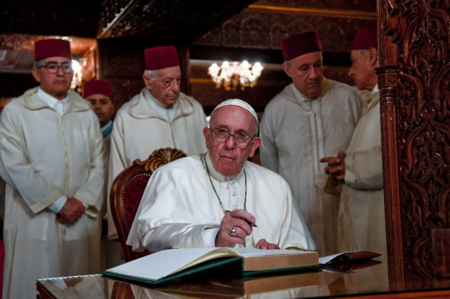 Pope Francis is the first pontiff to visit Morocco since John Paul II in 1985 | AFP