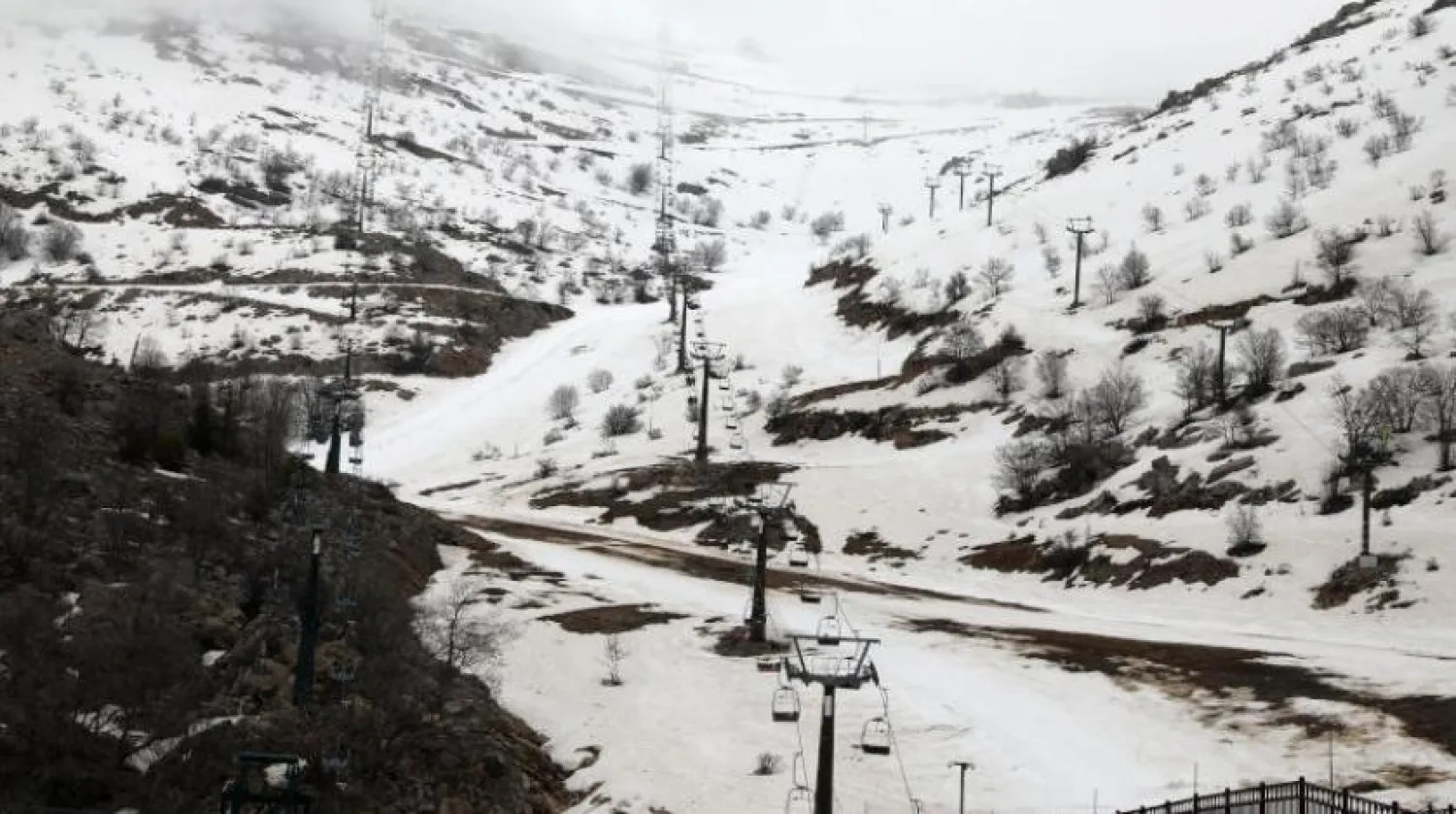 İsrail’in işgali altındaki Golan Tepeleri'ndeki kayak merkezi (Reuters-Arşiv)