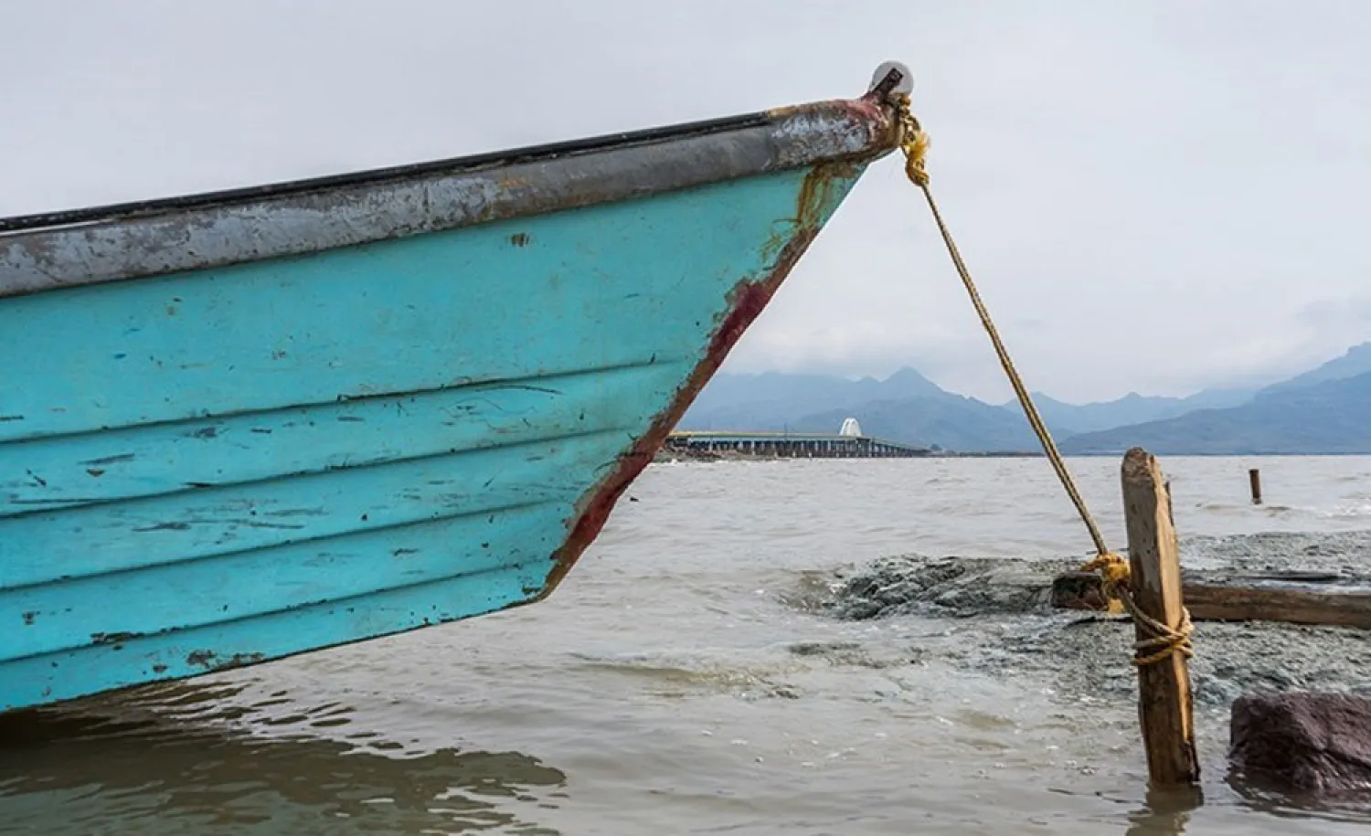 الفيضانات تنعش بحيرة أورمية في محافظة آذربيجان الغربية بعد أزمة بيئية دامت سنوات (تسنيم)