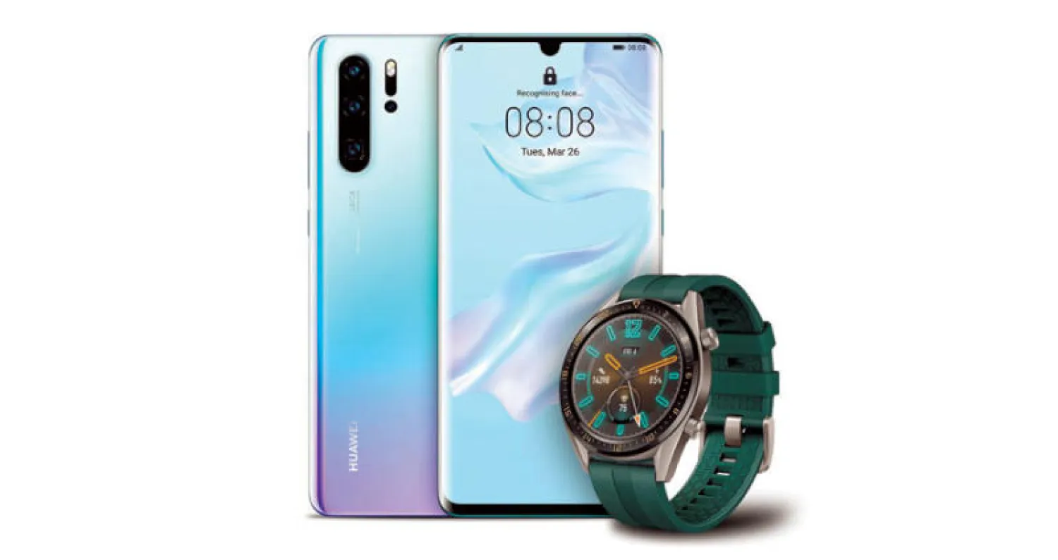 هاتف «بي 30 برو» وساعة «هواوي ووتش جي تي»