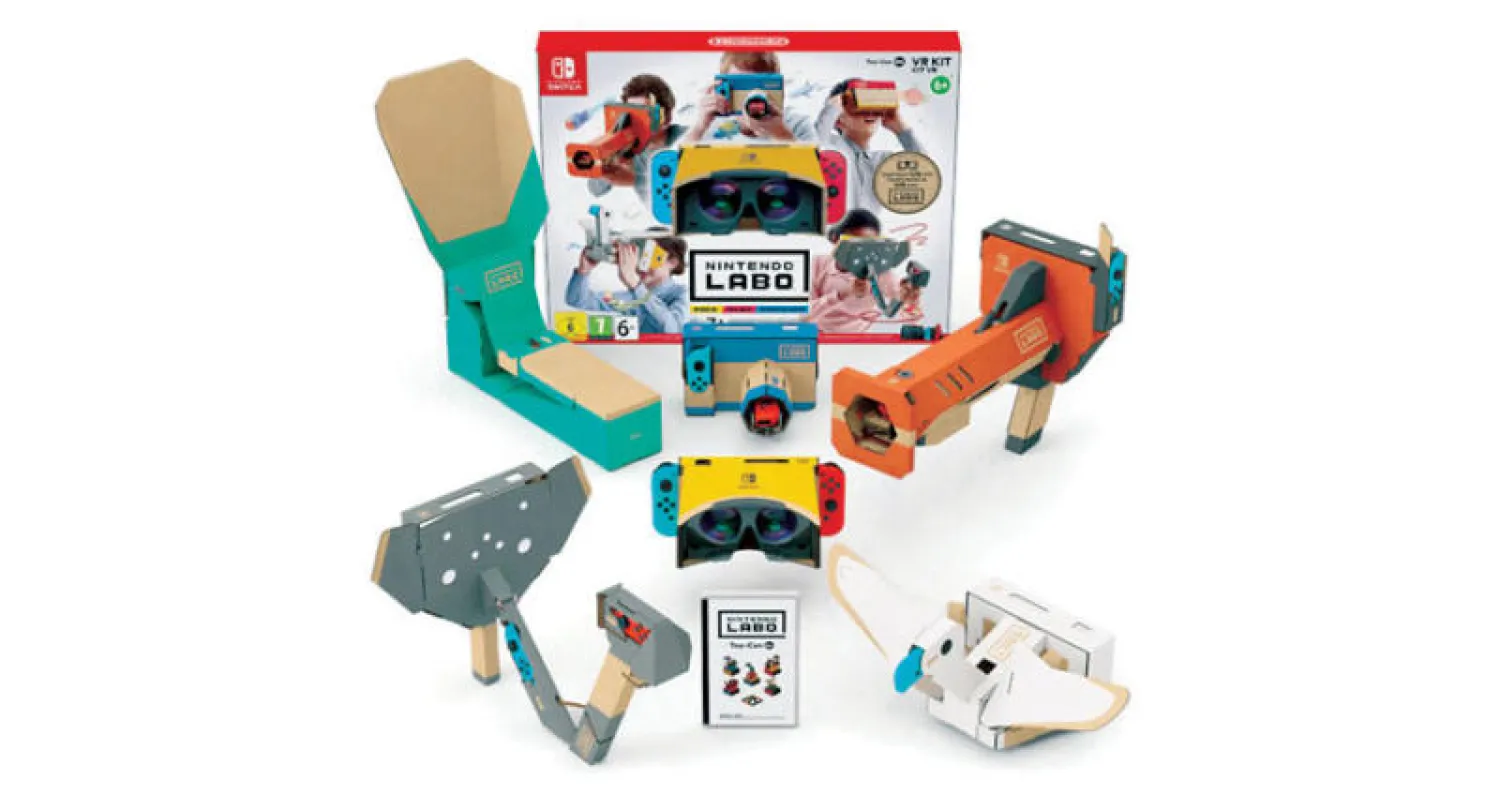مجموعة «لابو» الجديدة من «نينتندو» تعرّف الأطفال على الواقع الافتراضي