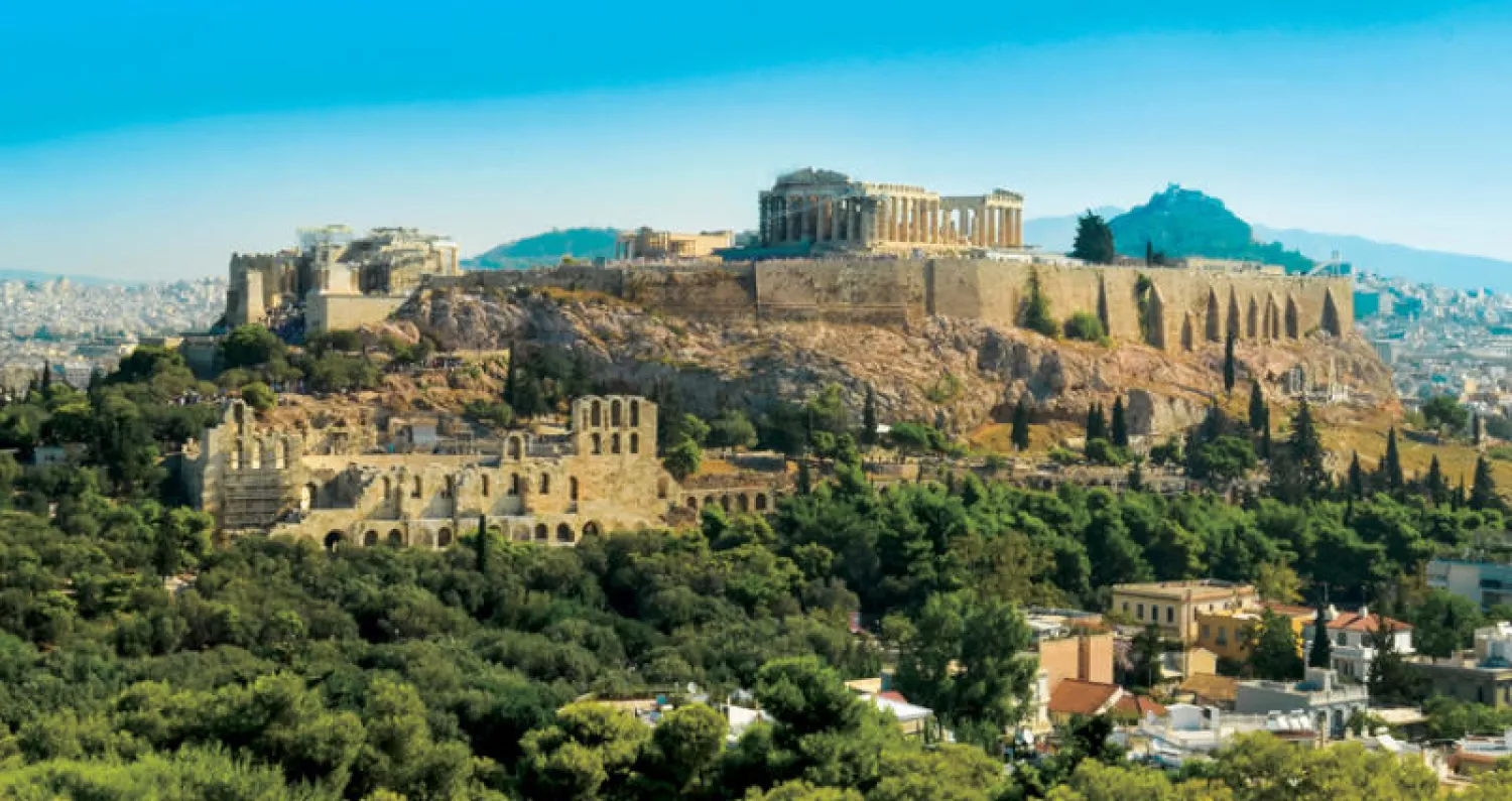 منظر بانورامي للأكروبوليس