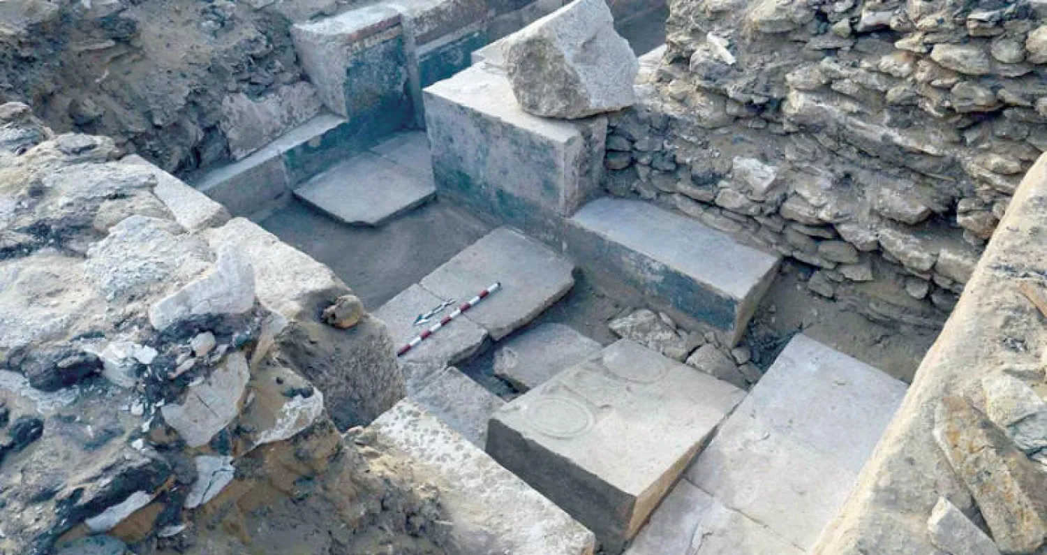  جانب من المقبرة (وزارة الآثار المصرية) 