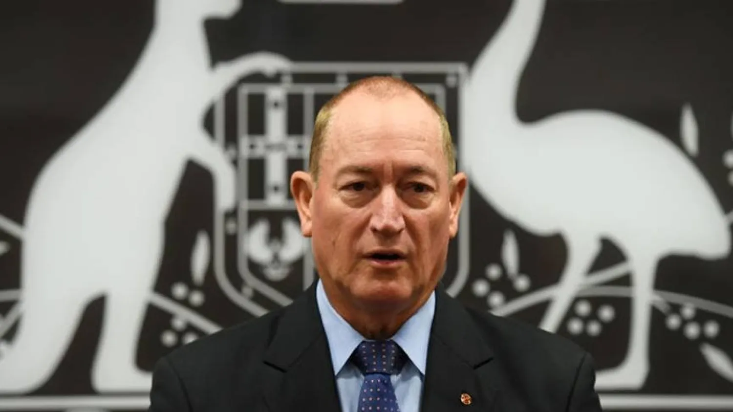 Senator Fraser Anning speaks during a news conference in Brisbane, Australia on Mar 18, 2019. (Photo: Reuters)