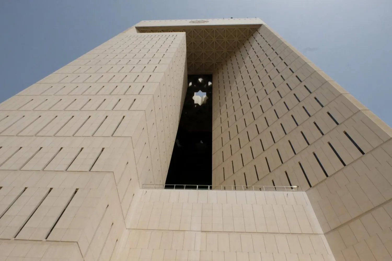 A view of the exterior building of the Islamic Development Bank Group in Jeddah, Saudi Arabia May 31, 2018. Picture taken May 31, 2018. REUTERS/Reem Baeshen
