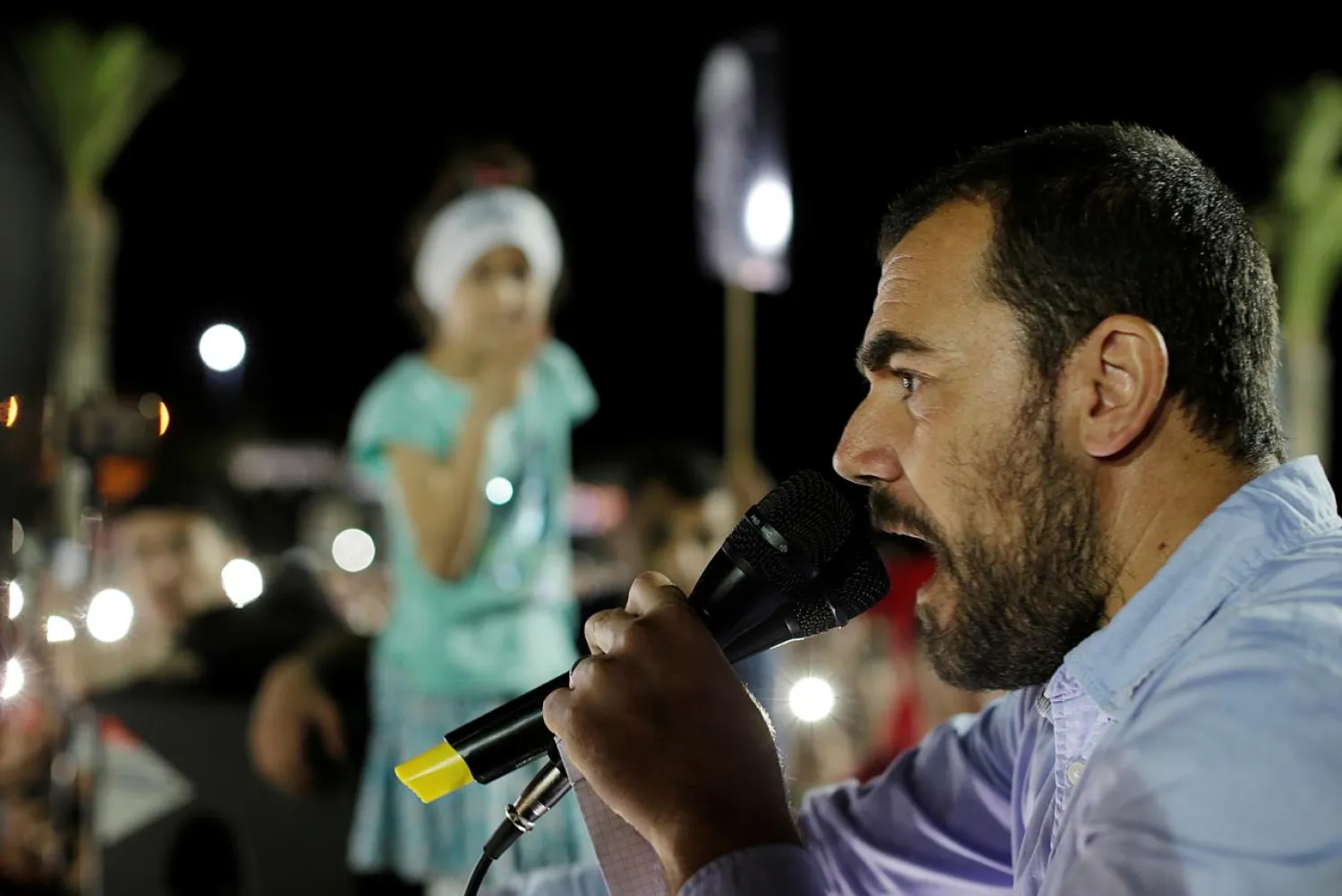 Moroccan protest leader and activist Nasser Zefzafi. (Reuters)