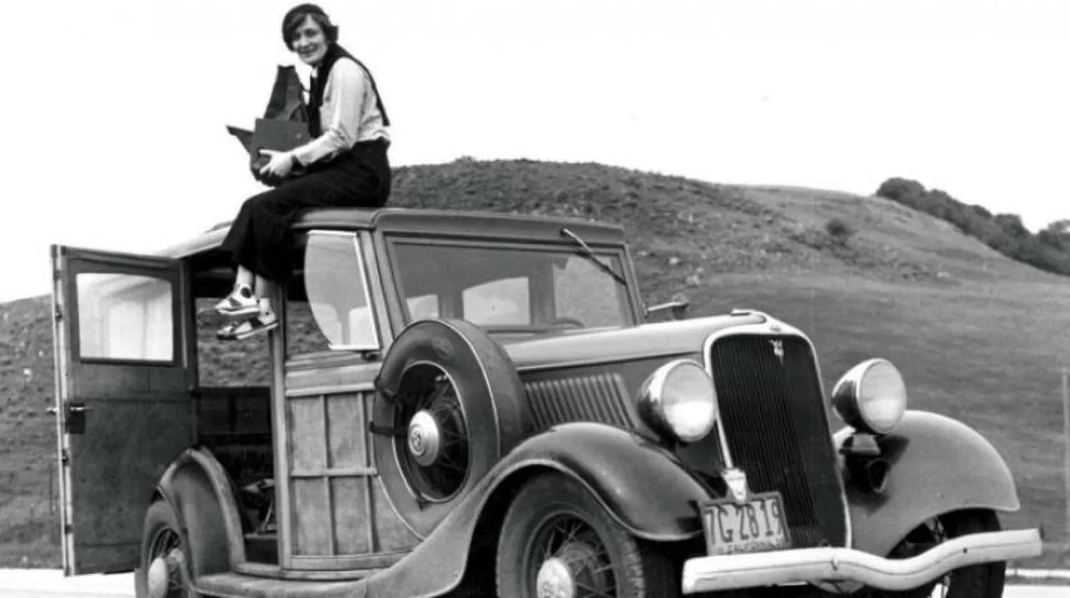Fotoğraflarla belgelediği haberleriyle ünlü Dorothea Lange’ın 1936'daki görevlerinden biri sırasında çekilmiş fotoğrafı (Getty Images) 
