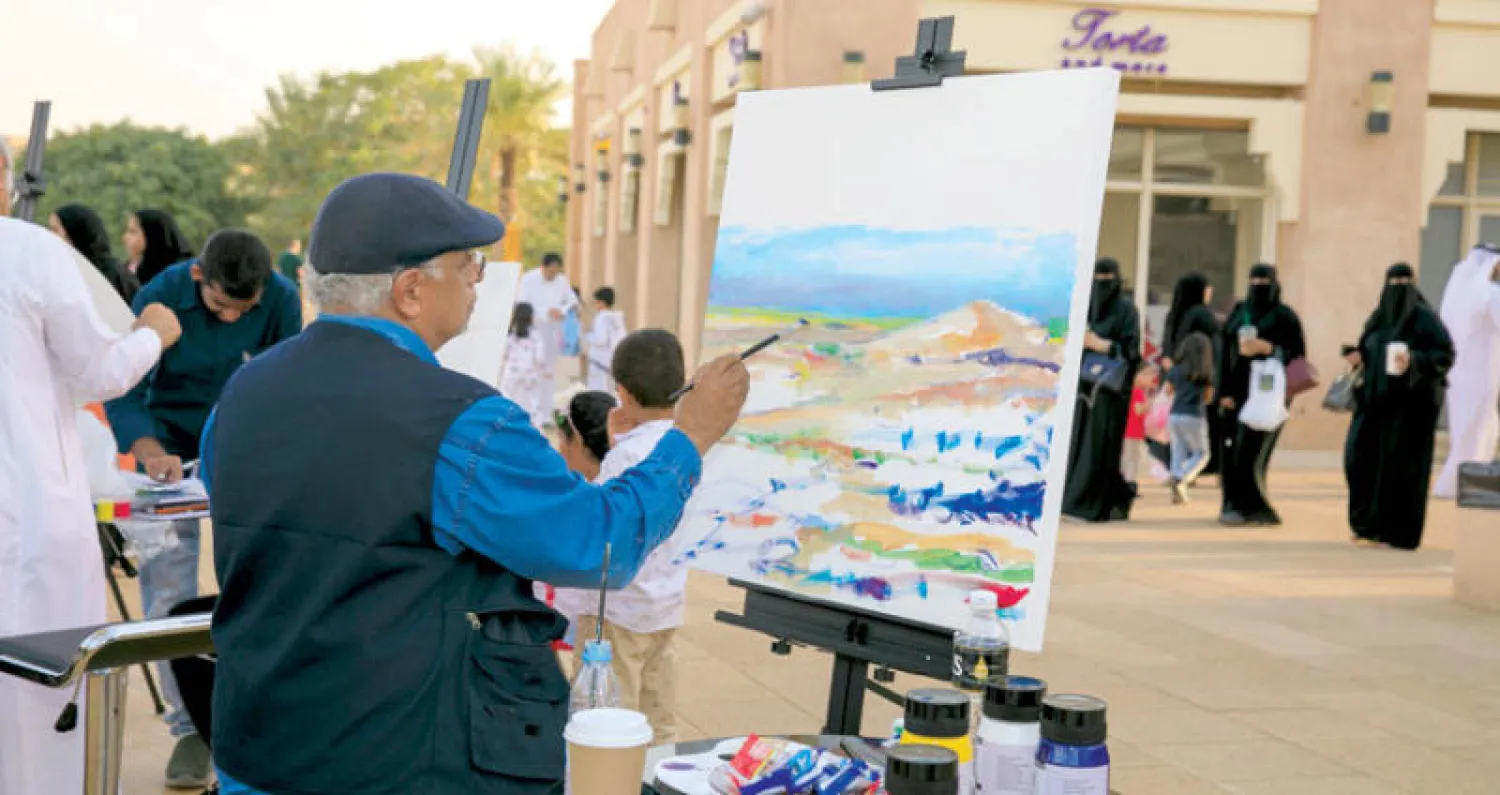 عطلة نهاية الأسبوع تزخر بالألوان في الدرعية
