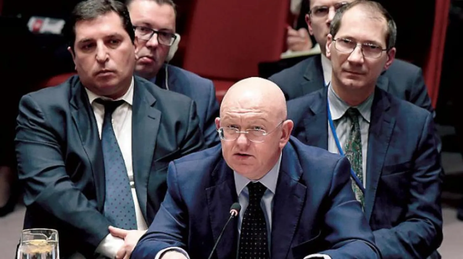 Russian Ambassador to the United Nations Vasily Nebenzya. UN media office