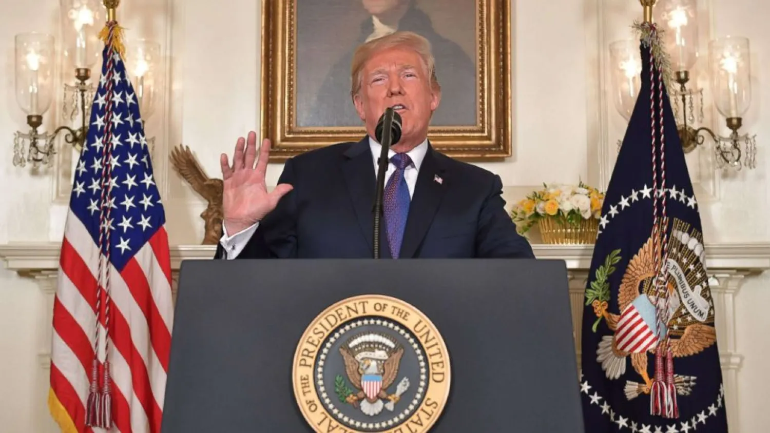 US President Donald Trump. AFP file photo