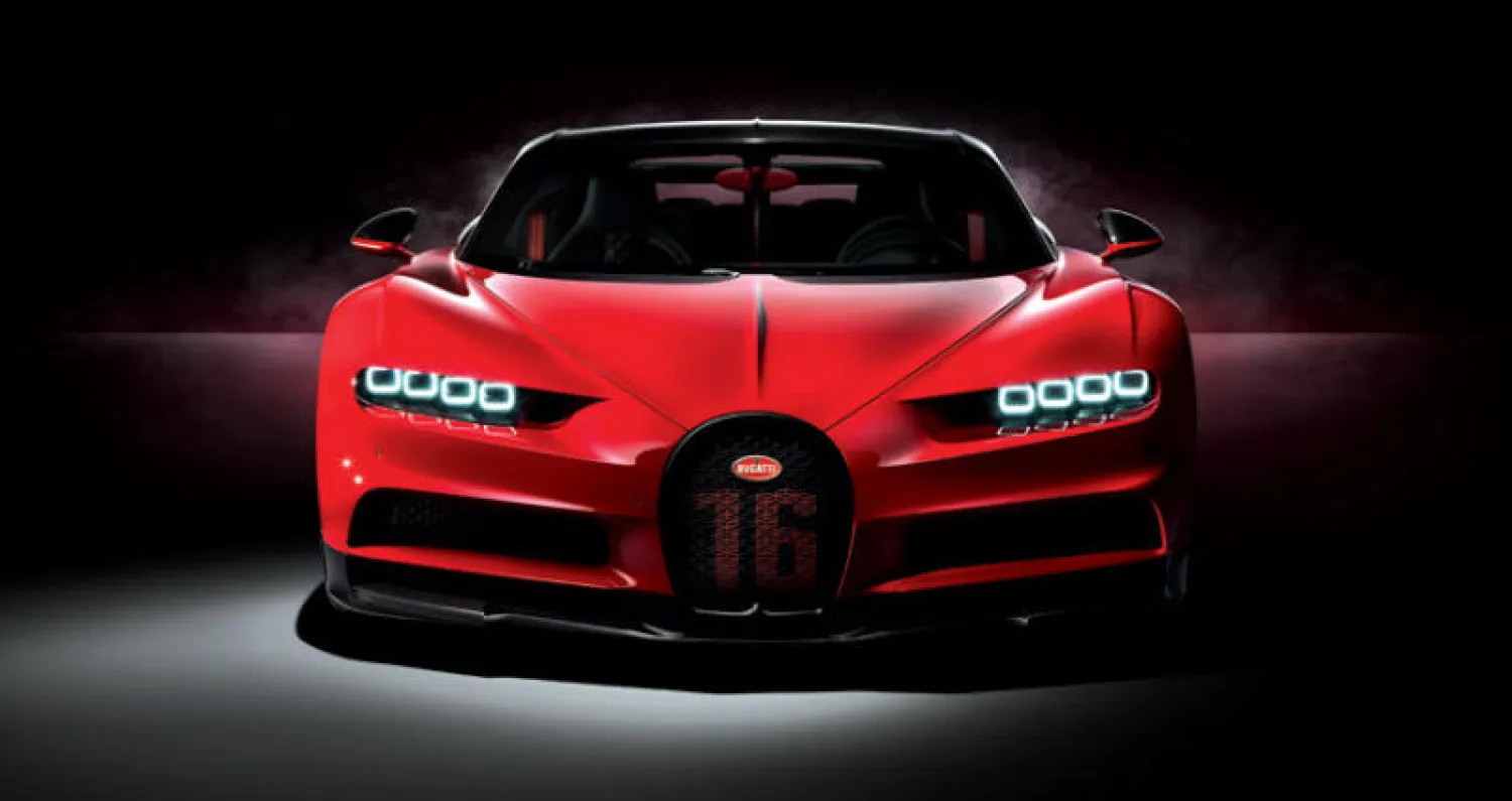 «بوغاتي شيرون» تعرض في نيويورك اليوم