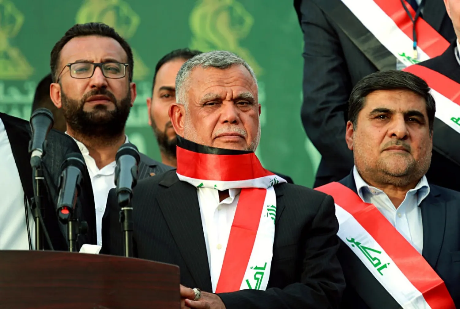 Badr Organization leader Hadi al-Ameri. (AP)