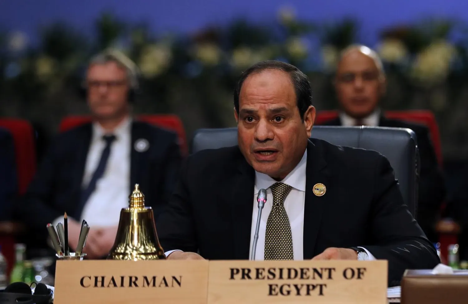 Egyptian President Abdul Fattah al-Sisi. (Reuters)