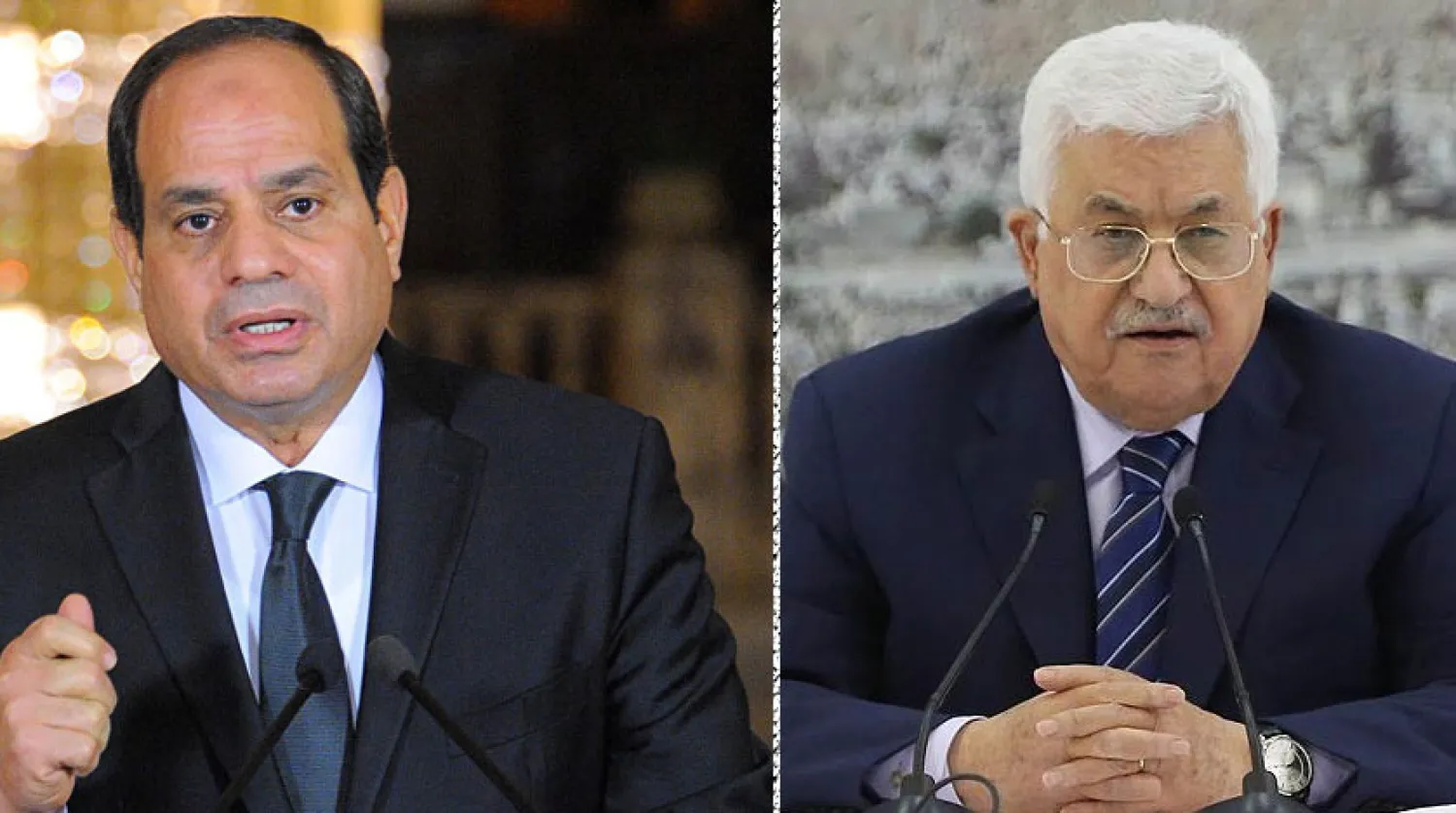 Sisi, ​Abbas ile bir araya geldi
