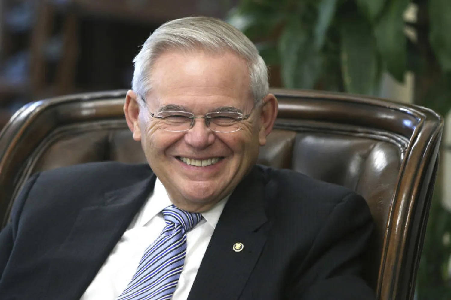 السيناتور الأميركي بوب مينيندز (أ. ب)