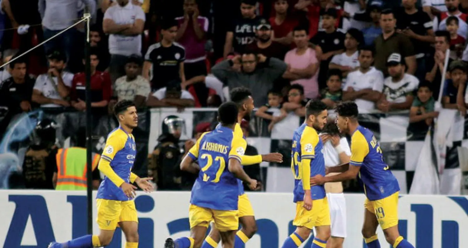 لاعبو النصر قفزوا بفريقهم ثانياً في ترتيب المجموعة الأولى (الشرق الأوسط)
