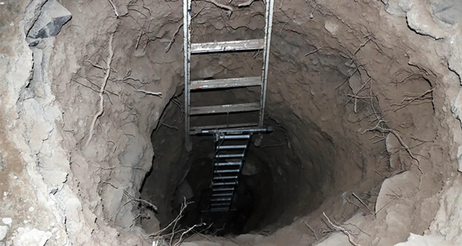 Define için 2 yıldır kazı yapan şahıslar suçüstü yakalandı