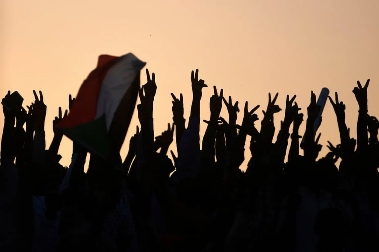 Protesters in Khartoum, Sudan. (AFP)