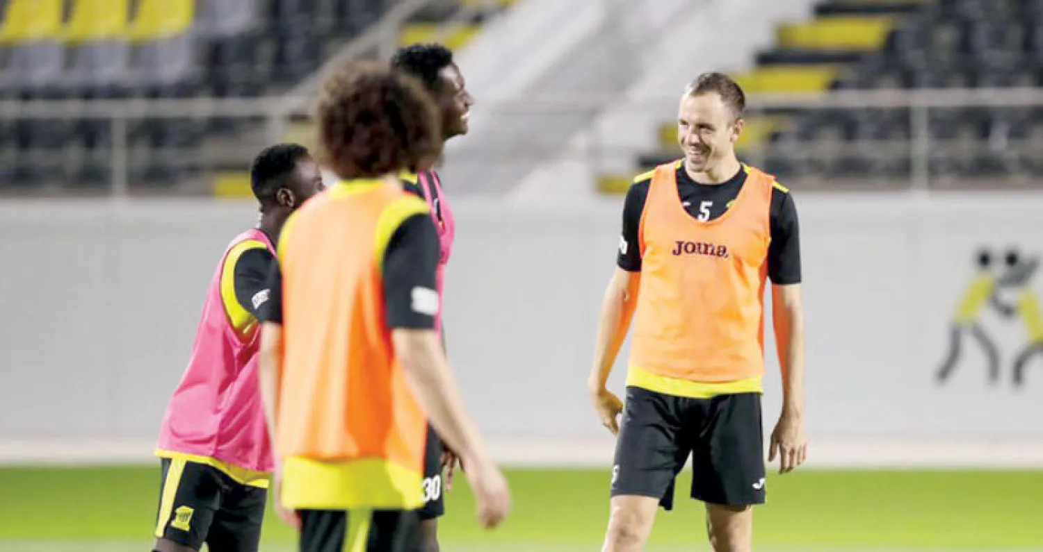 من تدريبات الاتحاد الأخيرة (الشرق الأوسط)